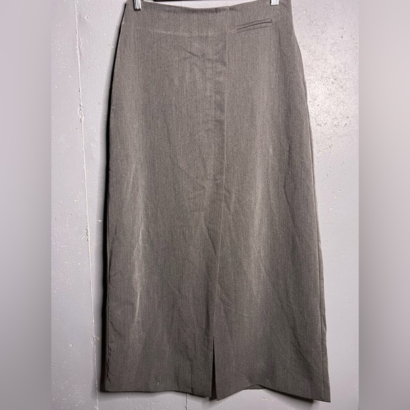 COMMENSE She's Effortless Slit Maxi Skirt with slit side zipper. Size M NWT - Picture 2 of 9